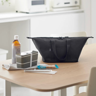 Bolso Con Asas (Negro) De Poliéster