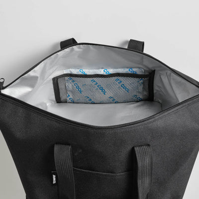 Bolso Con Asas (Negro) De Poliéster