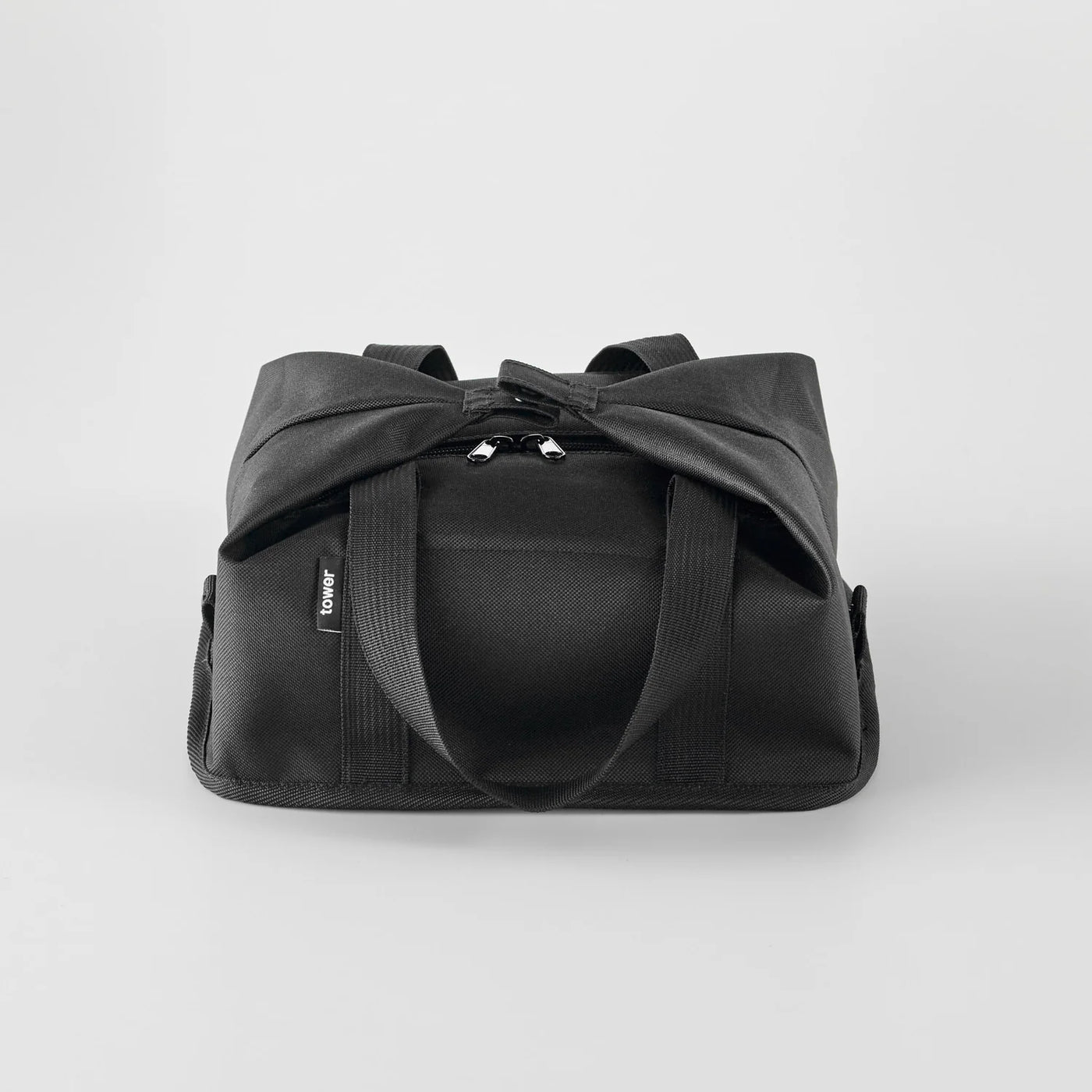 Bolso Con Asas (Negro) De Poliéster