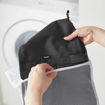 Bolso Con Asas (Negro) De Poliéster