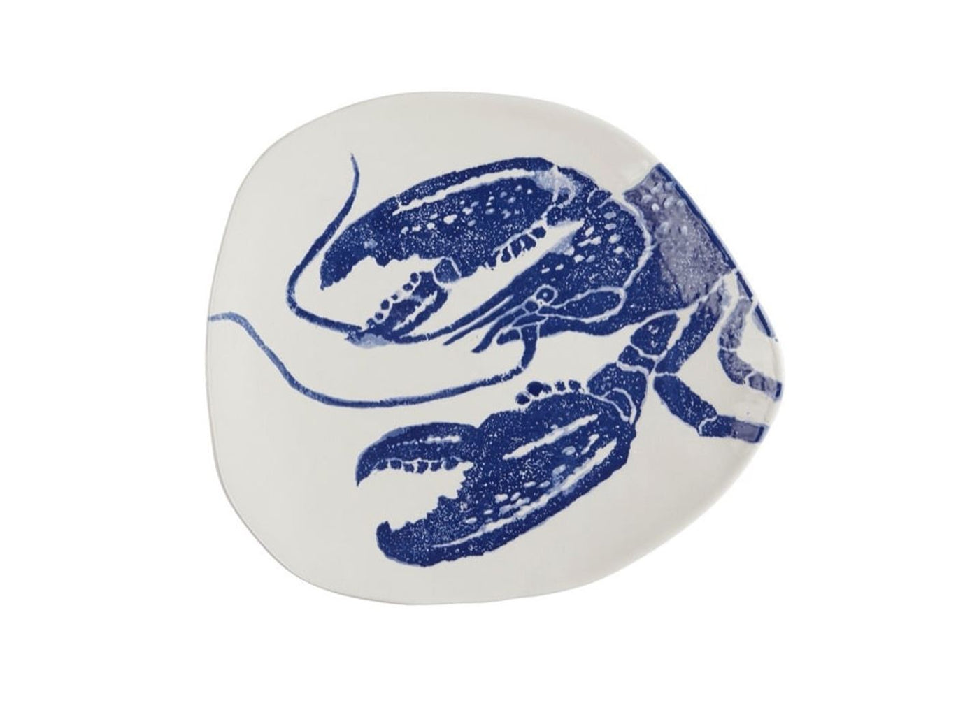 Plato Redondo (Langosta Azul) De Cerámica