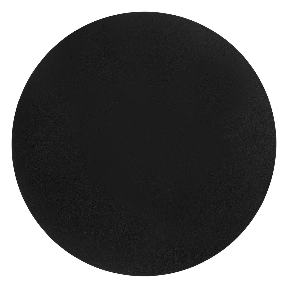 Individual Redondo (Negro) De Pvc