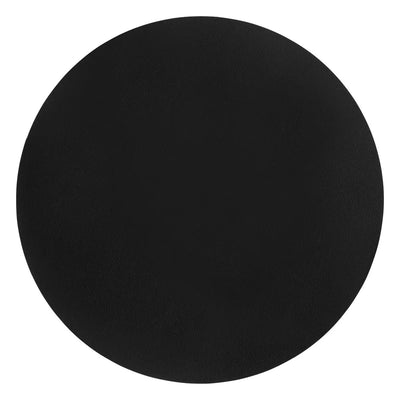 Individual Redondo (Negro) De Pvc