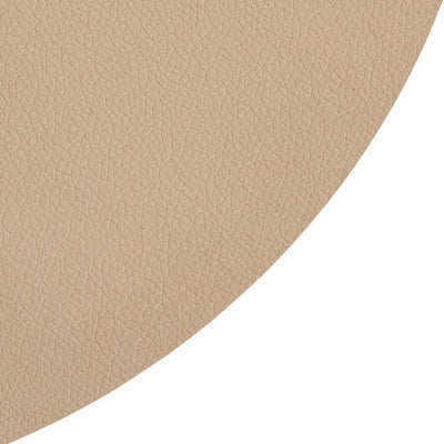 Individual Redondo (Beige) De Pvc