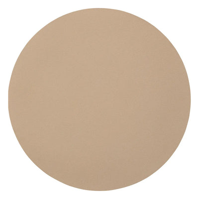 Individual Redondo (Beige) De Pvc