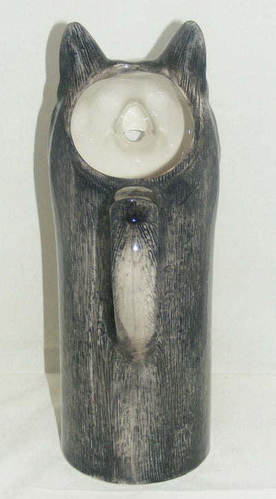 Jarra Modelo Lobo De Cerámica