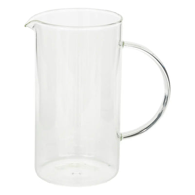 Cafetera De Prensa 1 Lt Doble Pared De Vidrio Y Acero