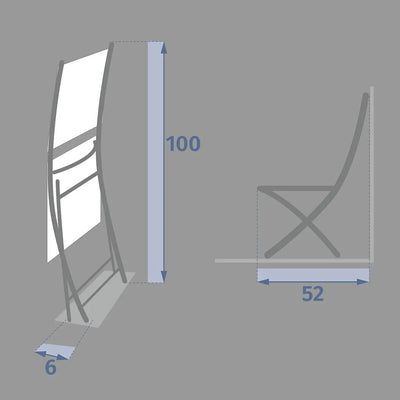 Silla Plegable (Beige) De Metal