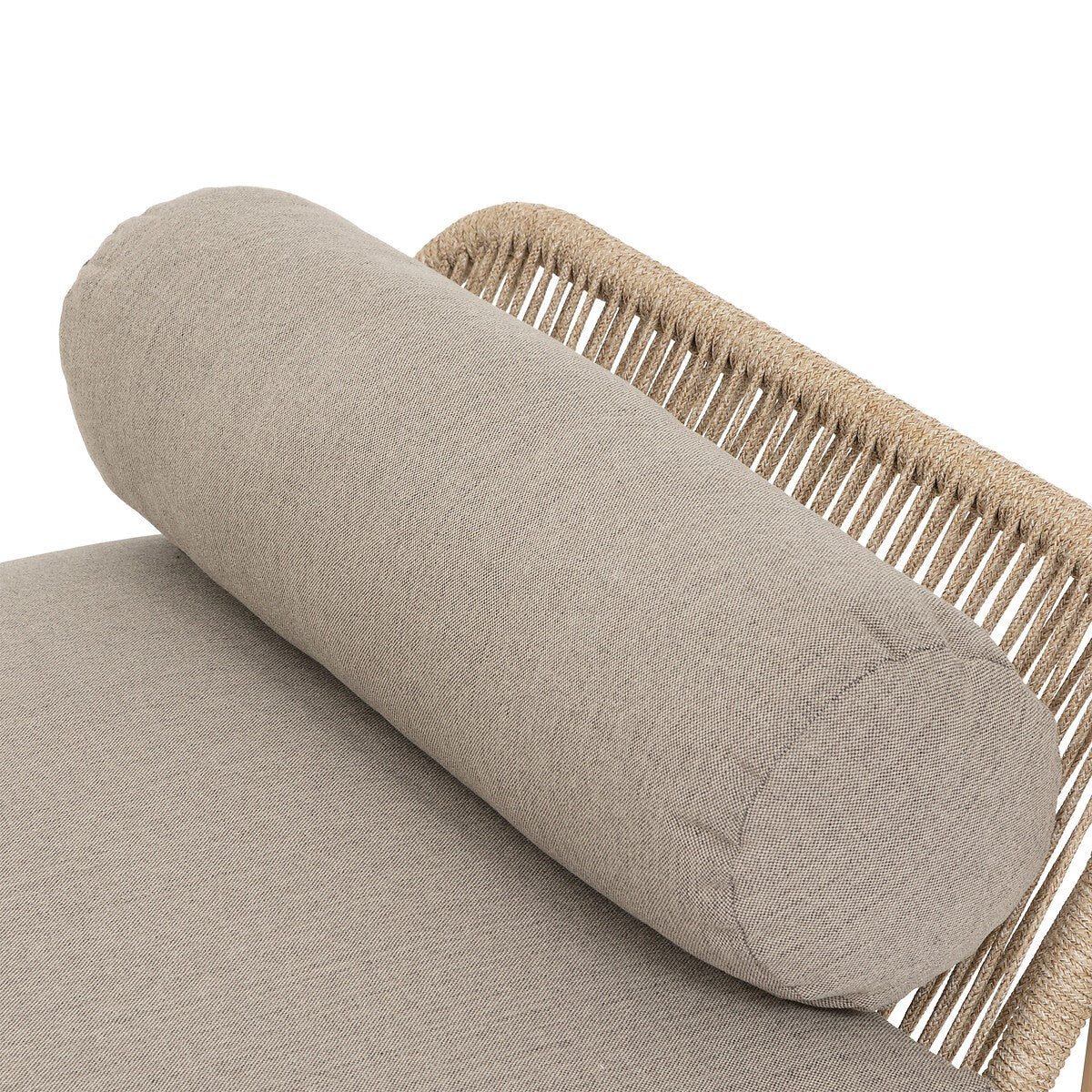 Diván Para Exterior (Color Natural) Estructura Acacia De Madera