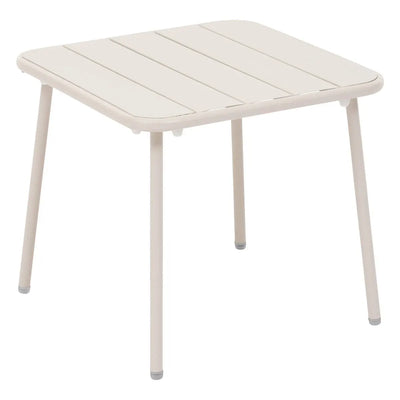 Mesa De Centro Color (Arcilla) Estructura De Metal