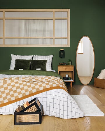 Velador Mesa De Noche (Marrón) Con 1 Cajón De Madera