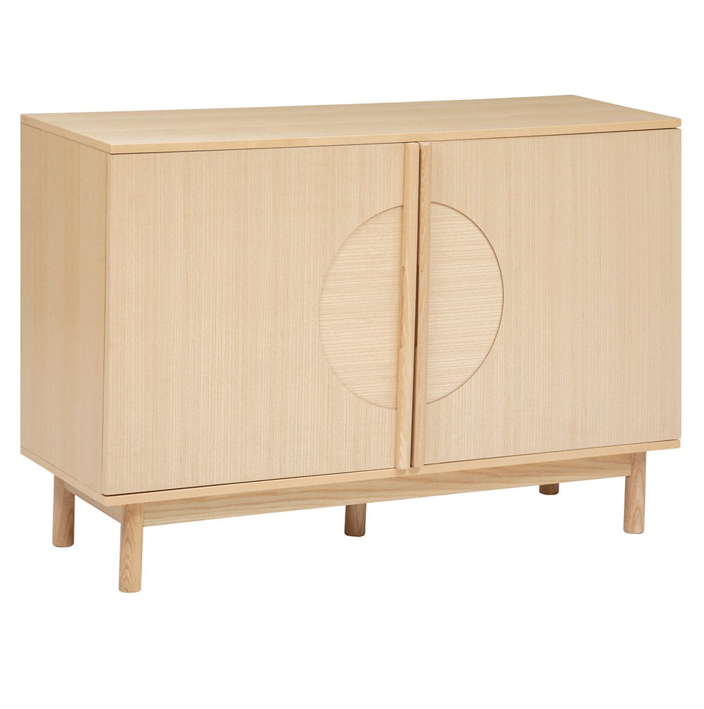 Mueble Aparador Con 2 Puertas (Color Natural) De Madera