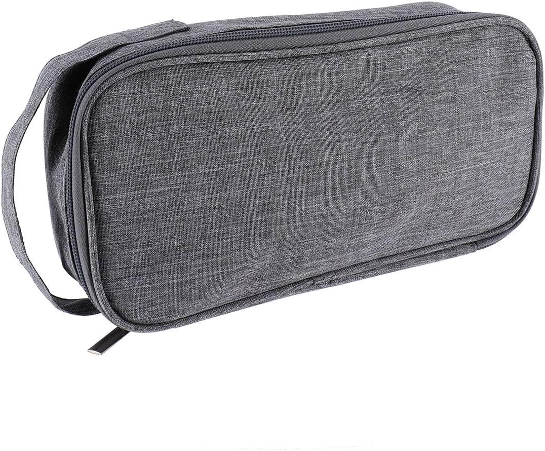 Estuche Organizador De Cables (Gris) De Poliéster