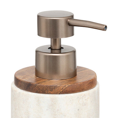 Dispensador De Jabón Liquído (Beige) De Poliresina