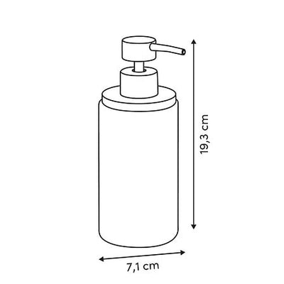 Dispensador De Jabón Liquído (Beige) De Poliresina