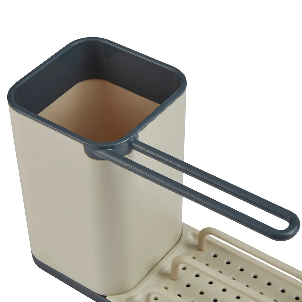 Organizador Para Fregadero (Beige) De Plástico