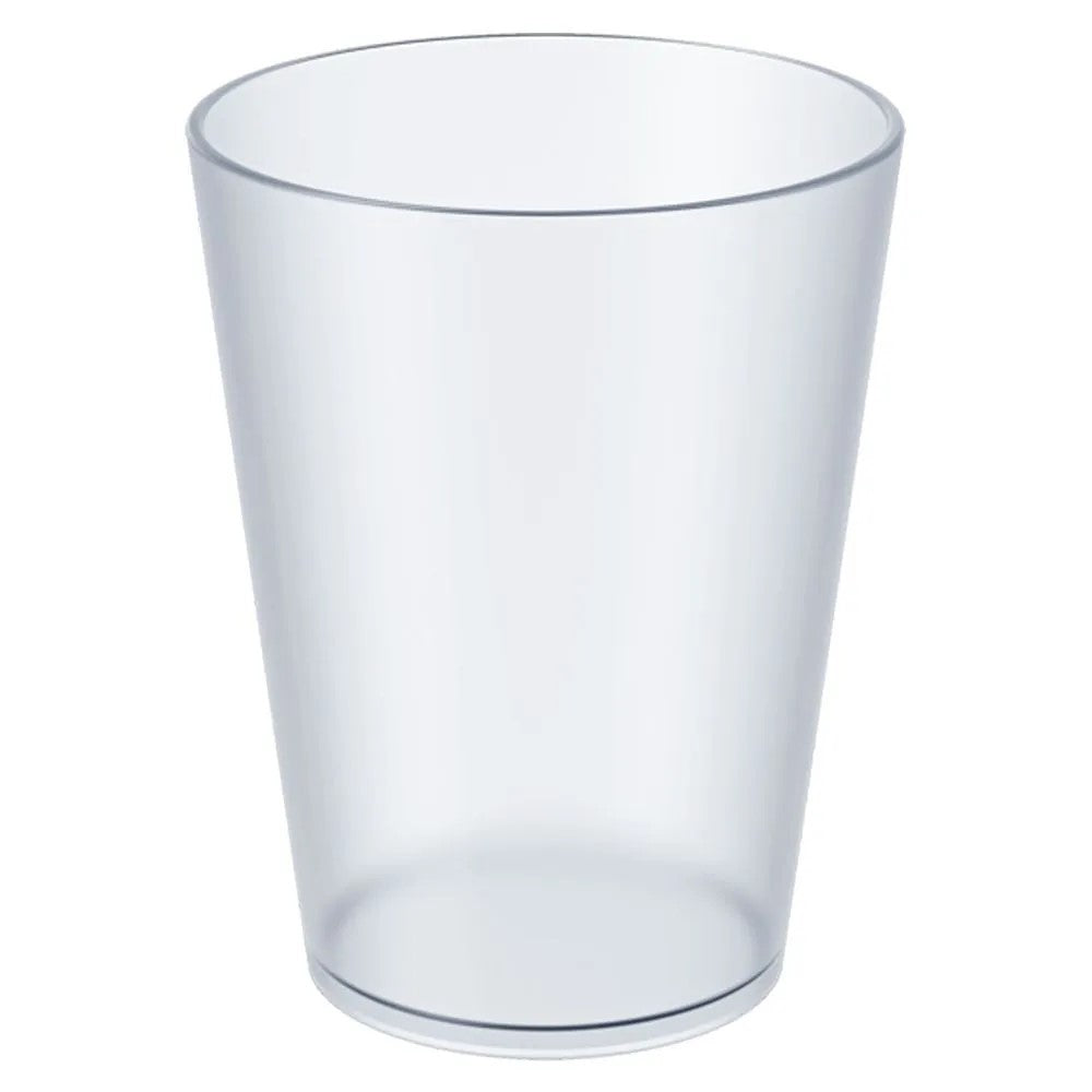 Vaso Cónico 300 Ml Casual Cristal De Plástico