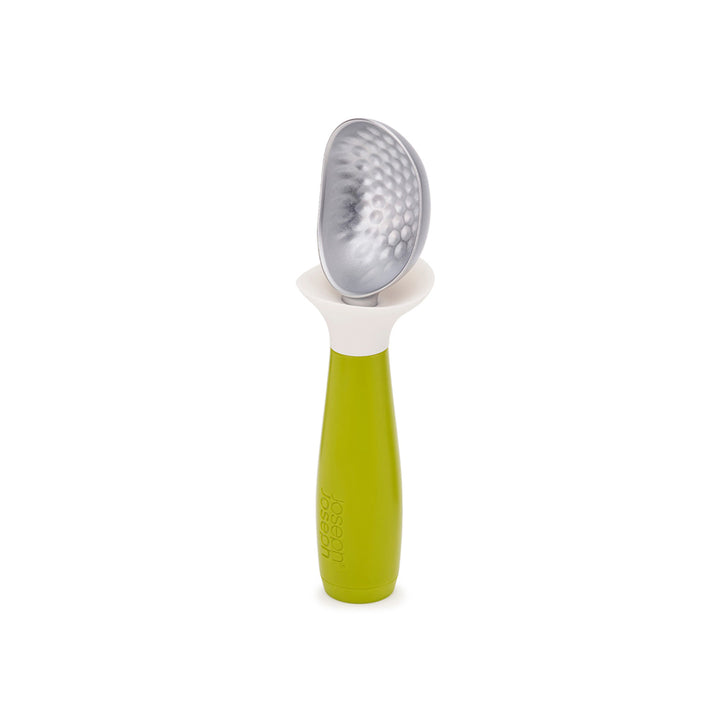 Cuchara Para Helado Mango (Verde) De Metal