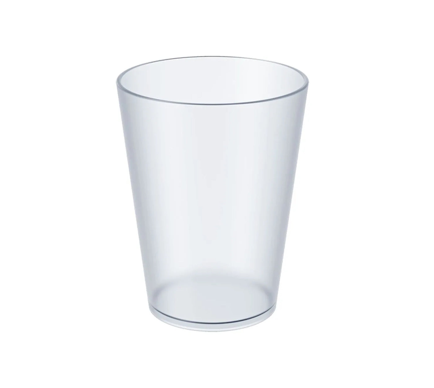 Vaso Cónico 200 Ml Casual Cristal De Plástico