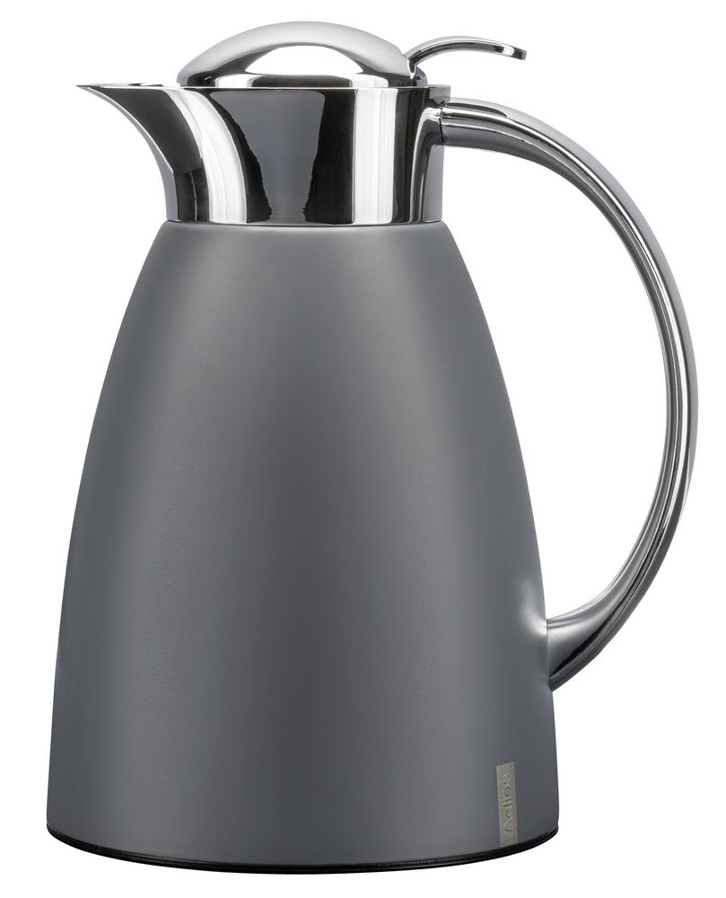Jarra Termo (Gris Oscuro) 1 Ltr Con Asa De Plástico