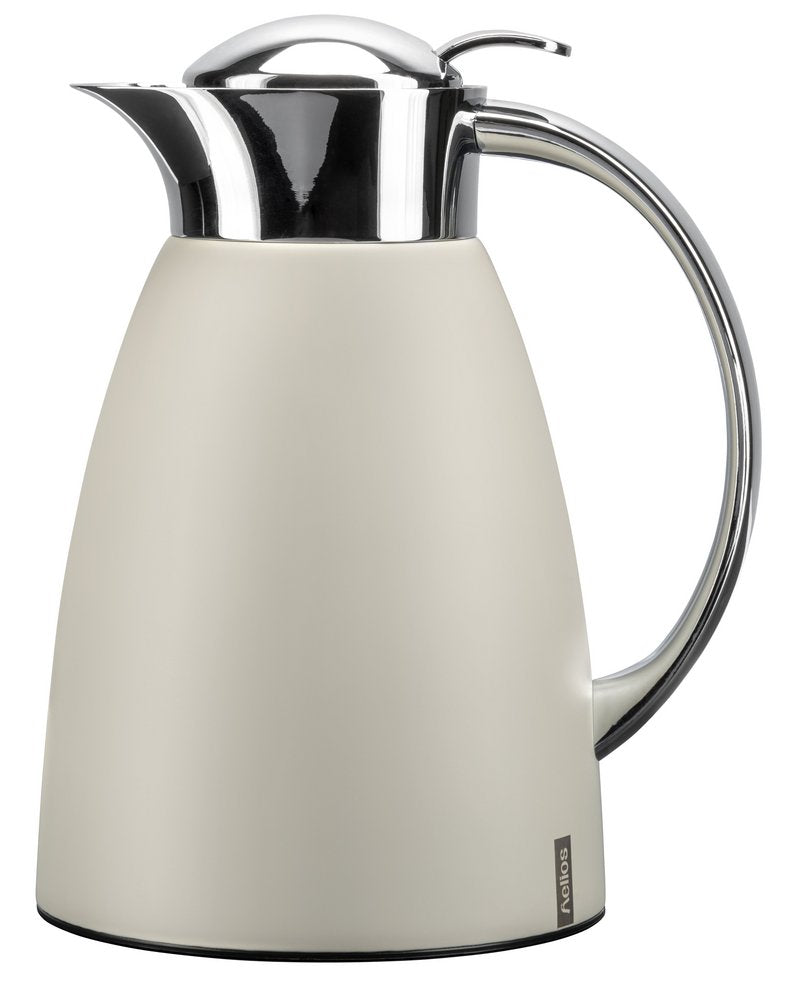 Jarra Termo (Gris Claro) 1 Ltr Con Asa De Plástico