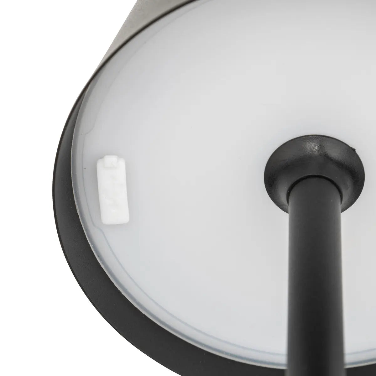 Lámpara De Mesa (Negro) Para Exterior De Metal