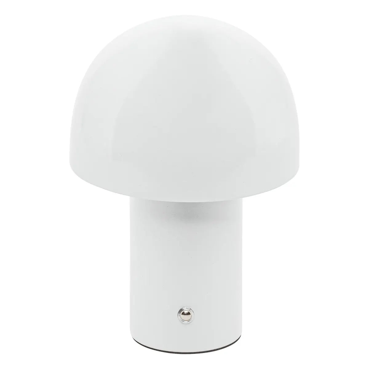 Lámpara De Mesa Led (Blanco) De Metal