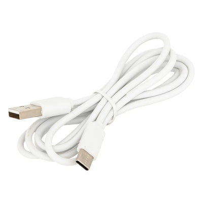 Lámpara De Mesa Led (Blanco) De Metal