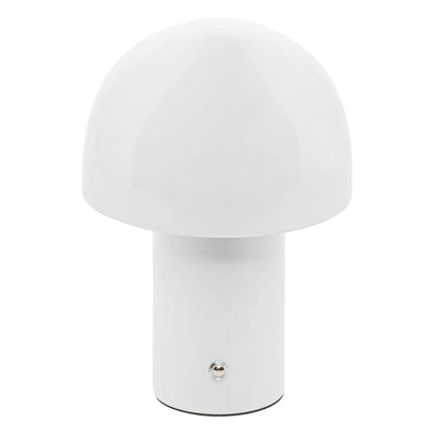 Lámpara De Mesa Led (Blanco) De Metal