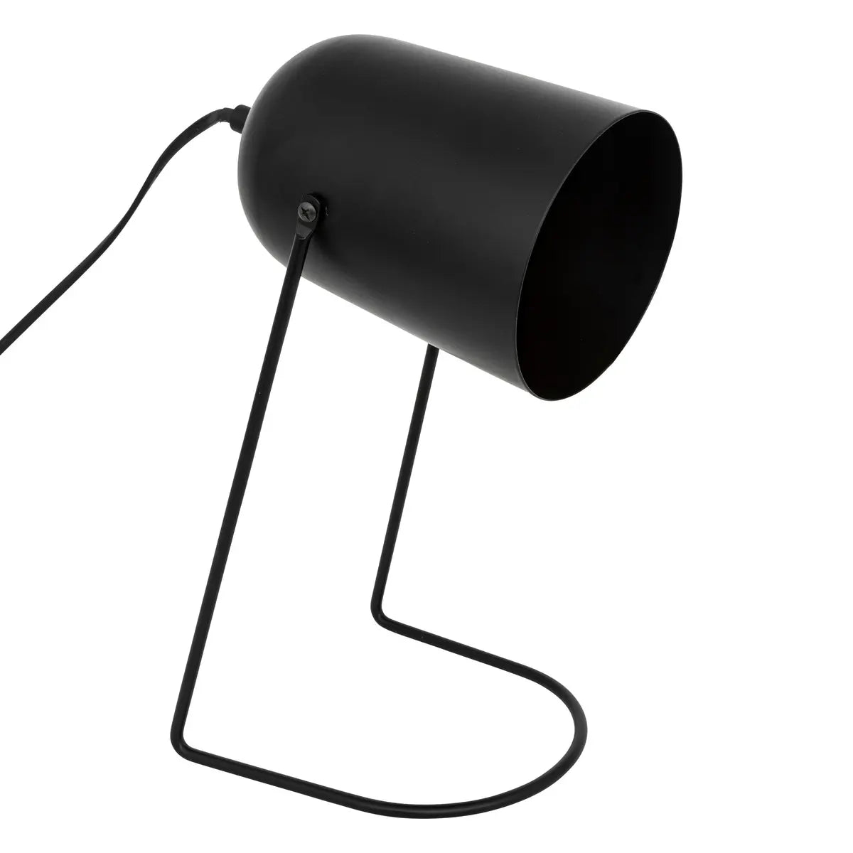 Lámpara De Mesa (Negro) De Metal