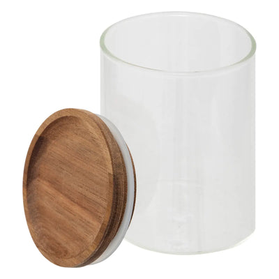 Organizador De Condimentos + 9 Piezas (Transparente) De Vidrio