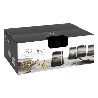 Vaso (Gris) 380 Ml De Vidrio