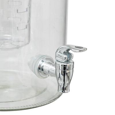 Dispensador De Agua (Transparente) 6 Lt De Vidrio