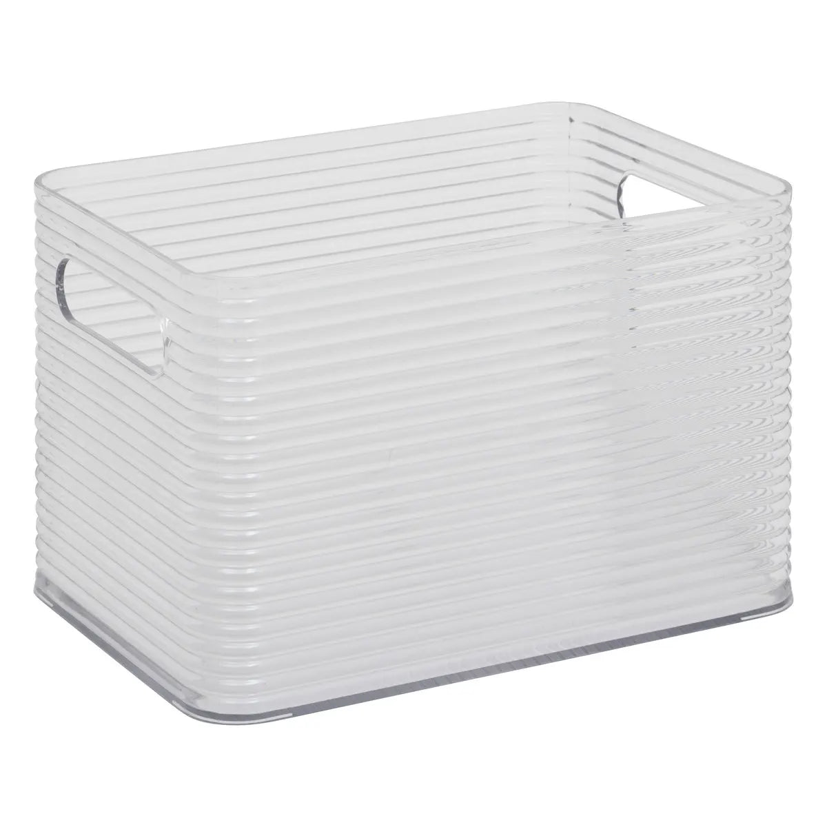 Caja De Almacenamiento Transparente Con Tapa 4.5 Ltrs De Acrílico