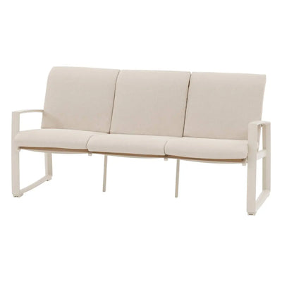 Juego De Terraza Color (Arcilla): Sofa + 2 Sillones + Mesa De Centro Estructura De Aluminio