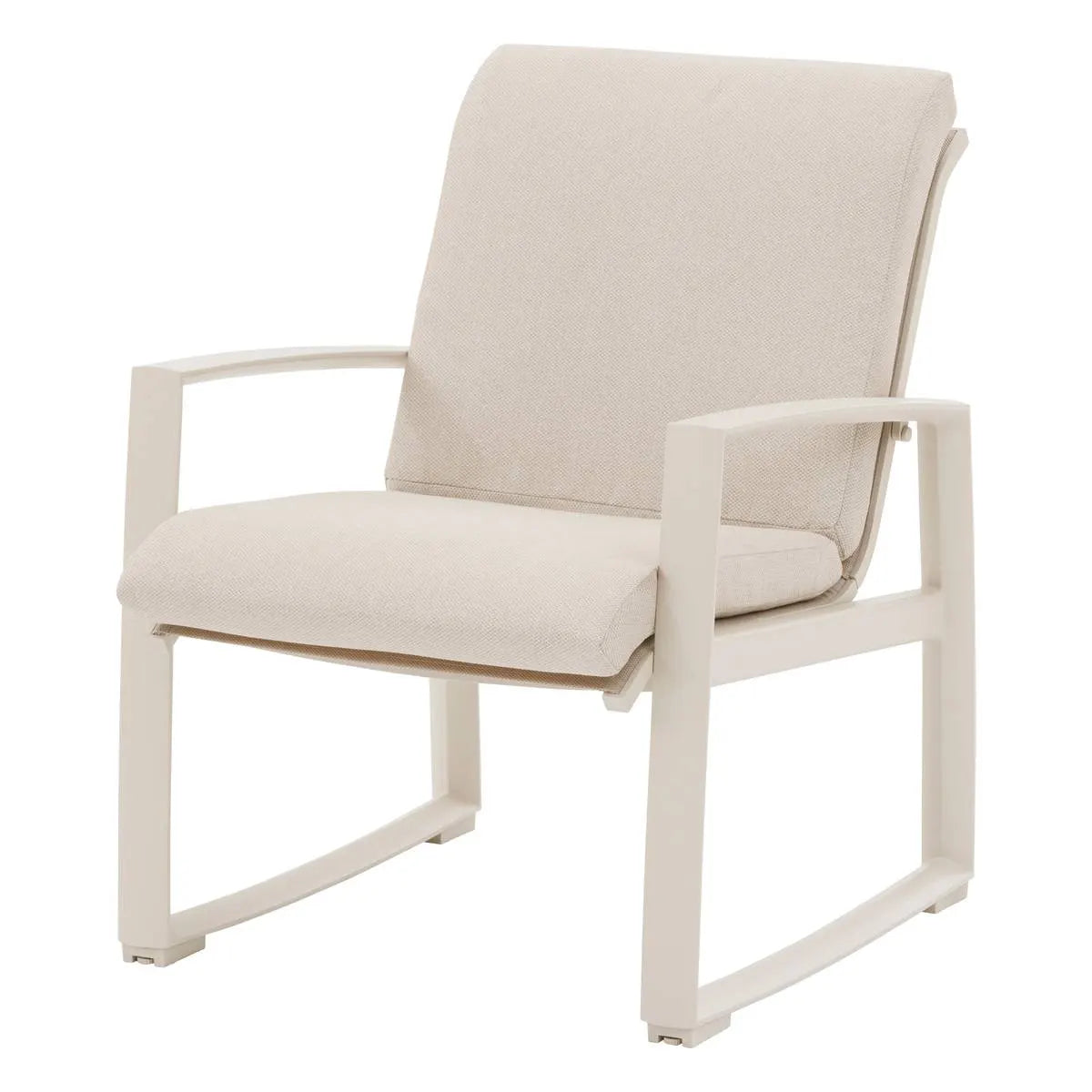 Juego De Terraza Color (Arcilla): Sofa + 2 Sillones + Mesa De Centro Estructura De Aluminio