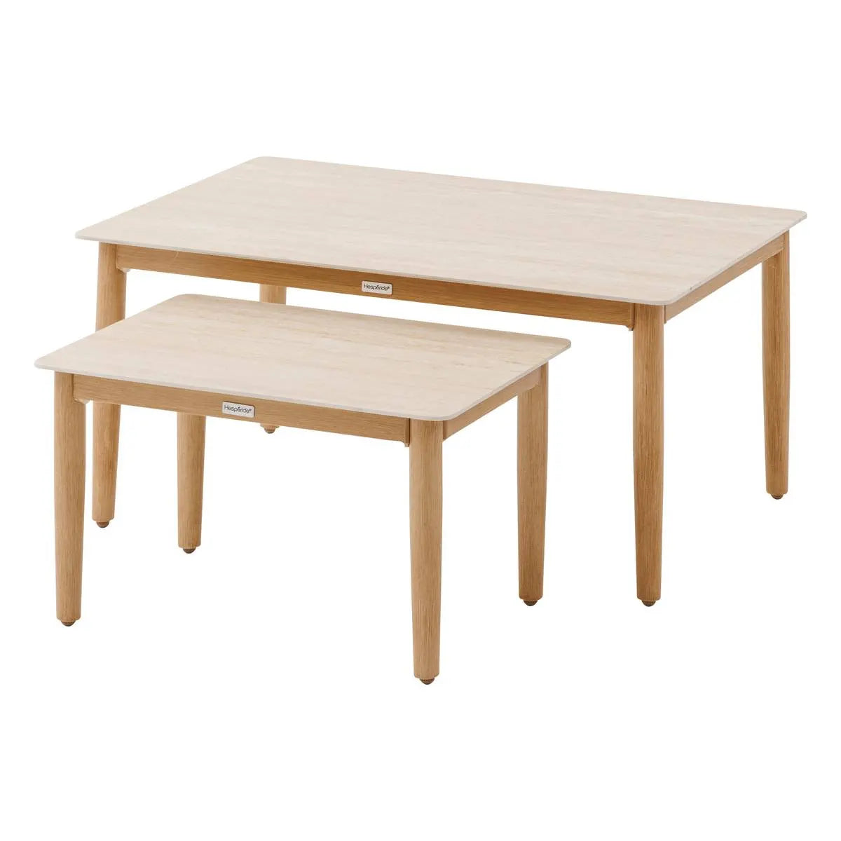 Juego De Terraza Color (Beige) : Sofa + 2 Sillones + 2 Mesas De Centro Estructura De Aluminio