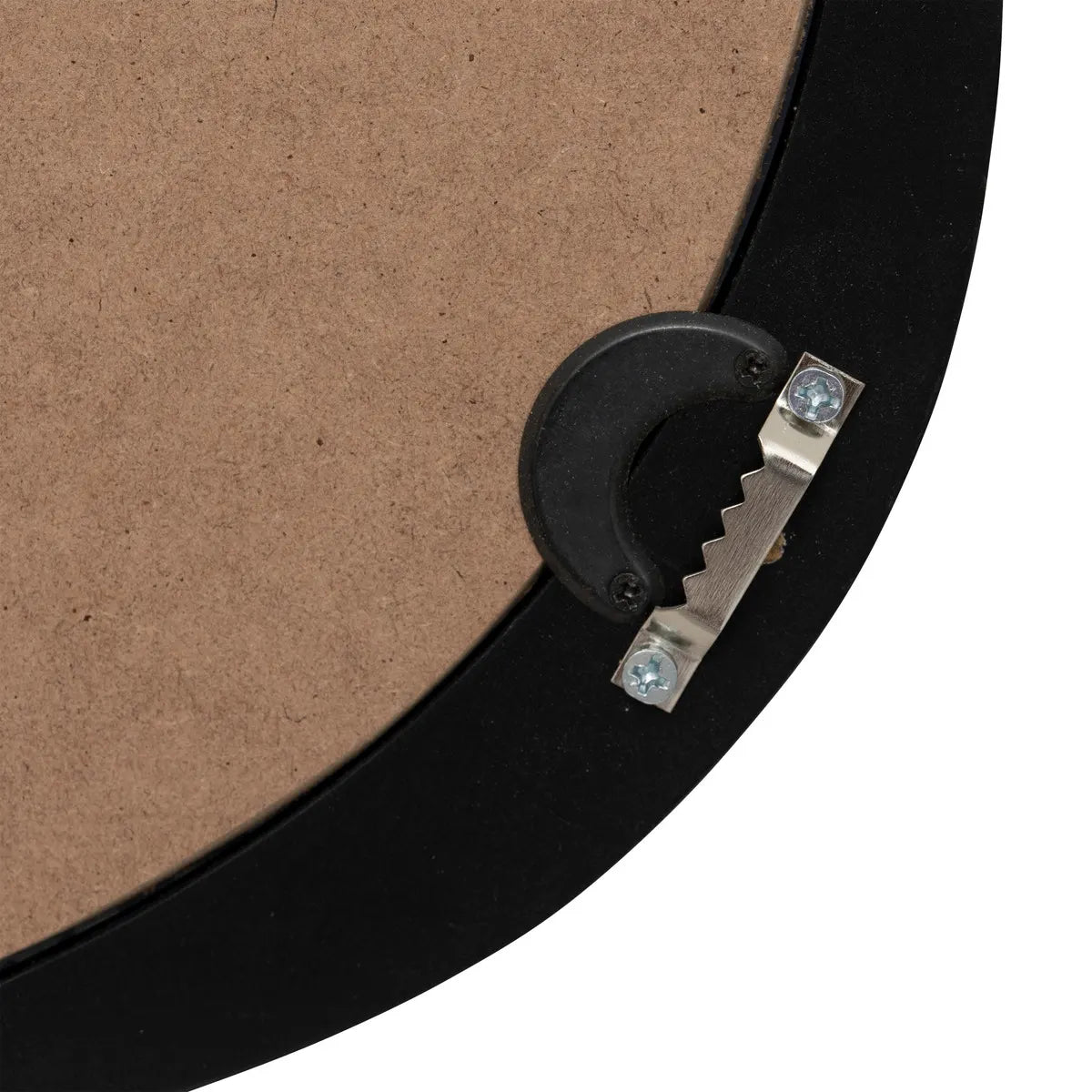 Espejo Decorativo De Pared Con Marco (Negro) De Madera