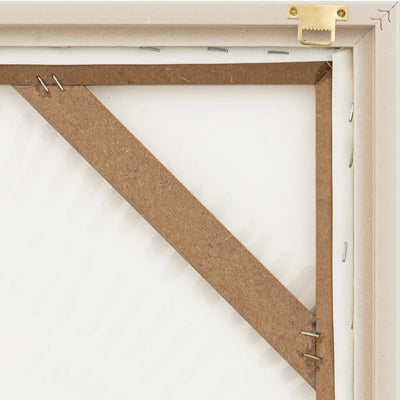 Cuadro Decorativo "Kaya" (Blanco) Con Marco De Madera