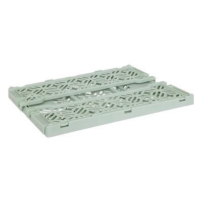 Cesta Organizadora Plegable (Verde) De Plástico