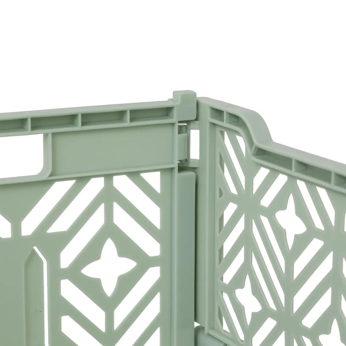Cesta Organizadora Plegable (Verde) De Plástico