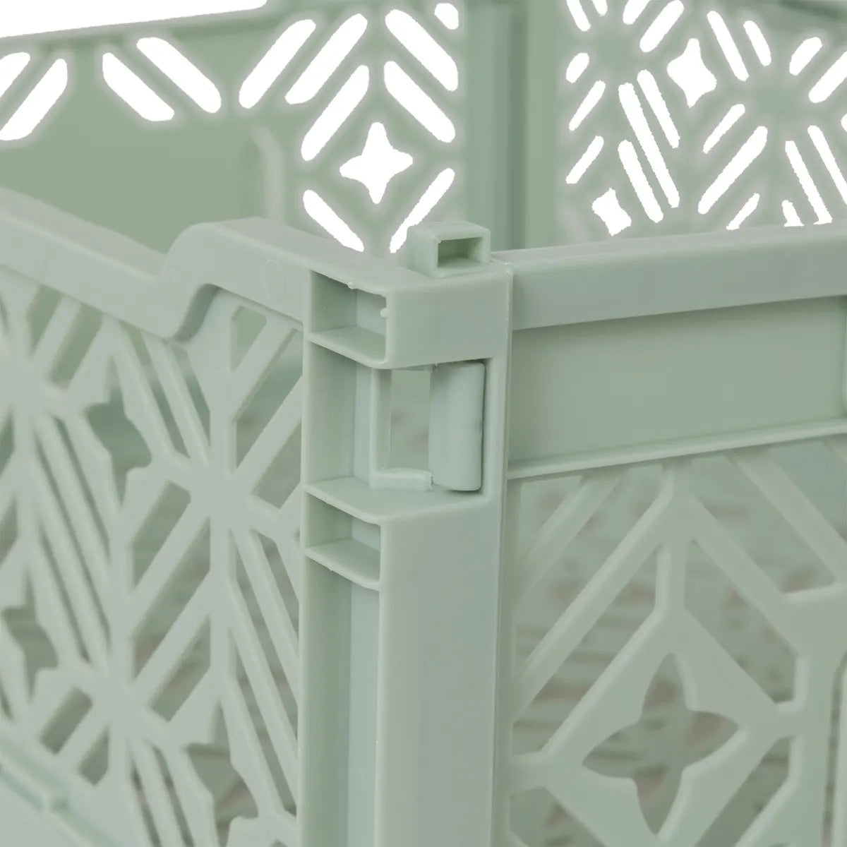 Cesta Organizadora Plegable (Verde) De Plástico