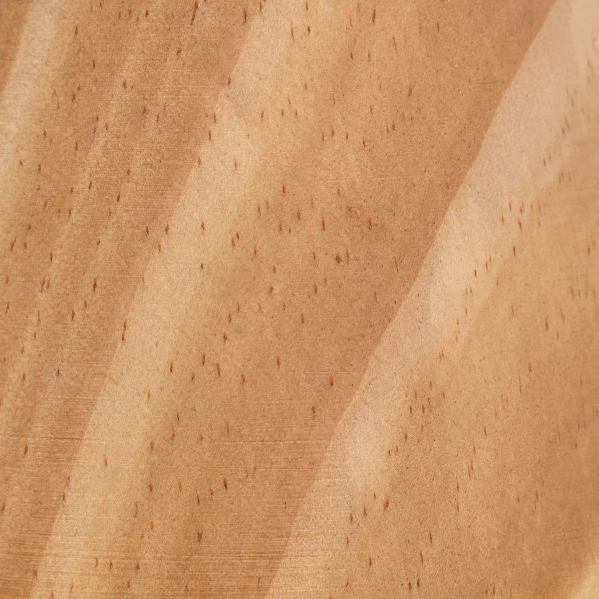Lámpara De Mesa Pantalla De Vidrio Y Base (Natural) De Madera