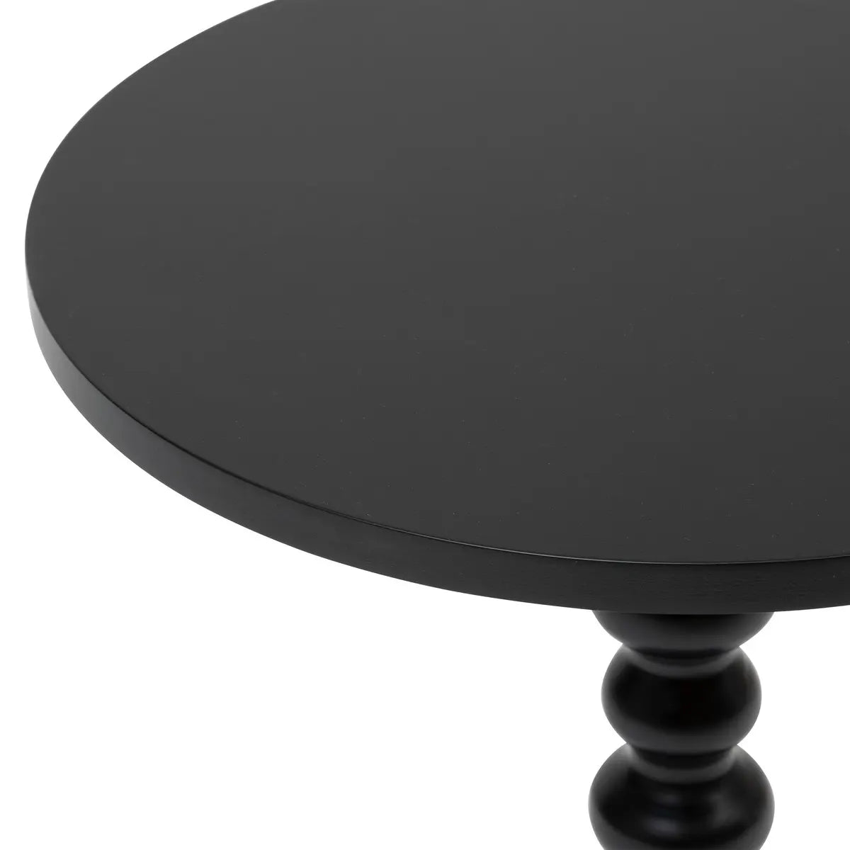 Mesa De Centro Decorativa (Negro) De Madera