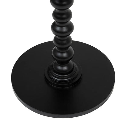 Mesa De Centro Decorativa (Negro) De Madera
