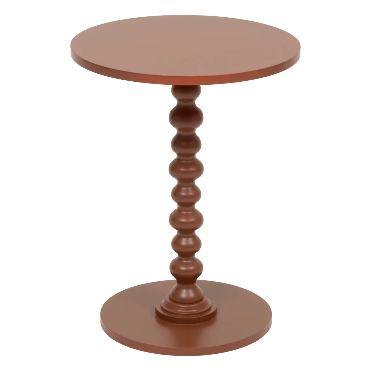 Mesa De Centro Decorativa (Terracota) De Madera