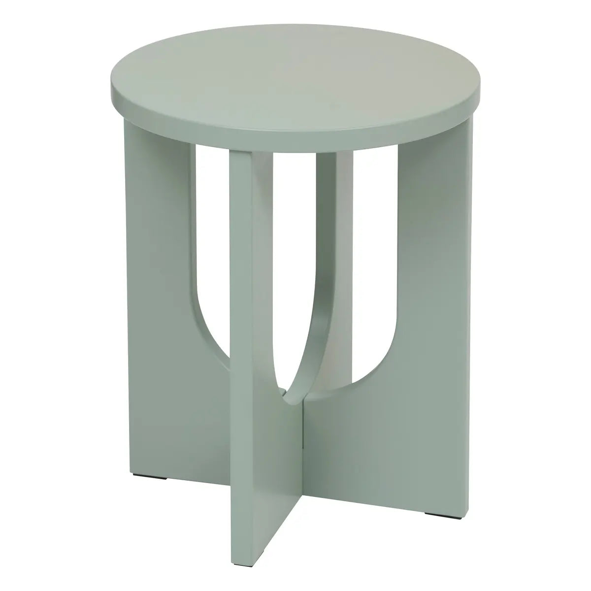 Mesa Auxiliar Decorativa (Verde) De Madera