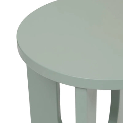 Mesa Auxiliar Decorativa (Verde) De Madera