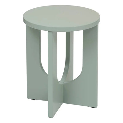 Mesa Auxiliar Decorativa (Verde) De Madera