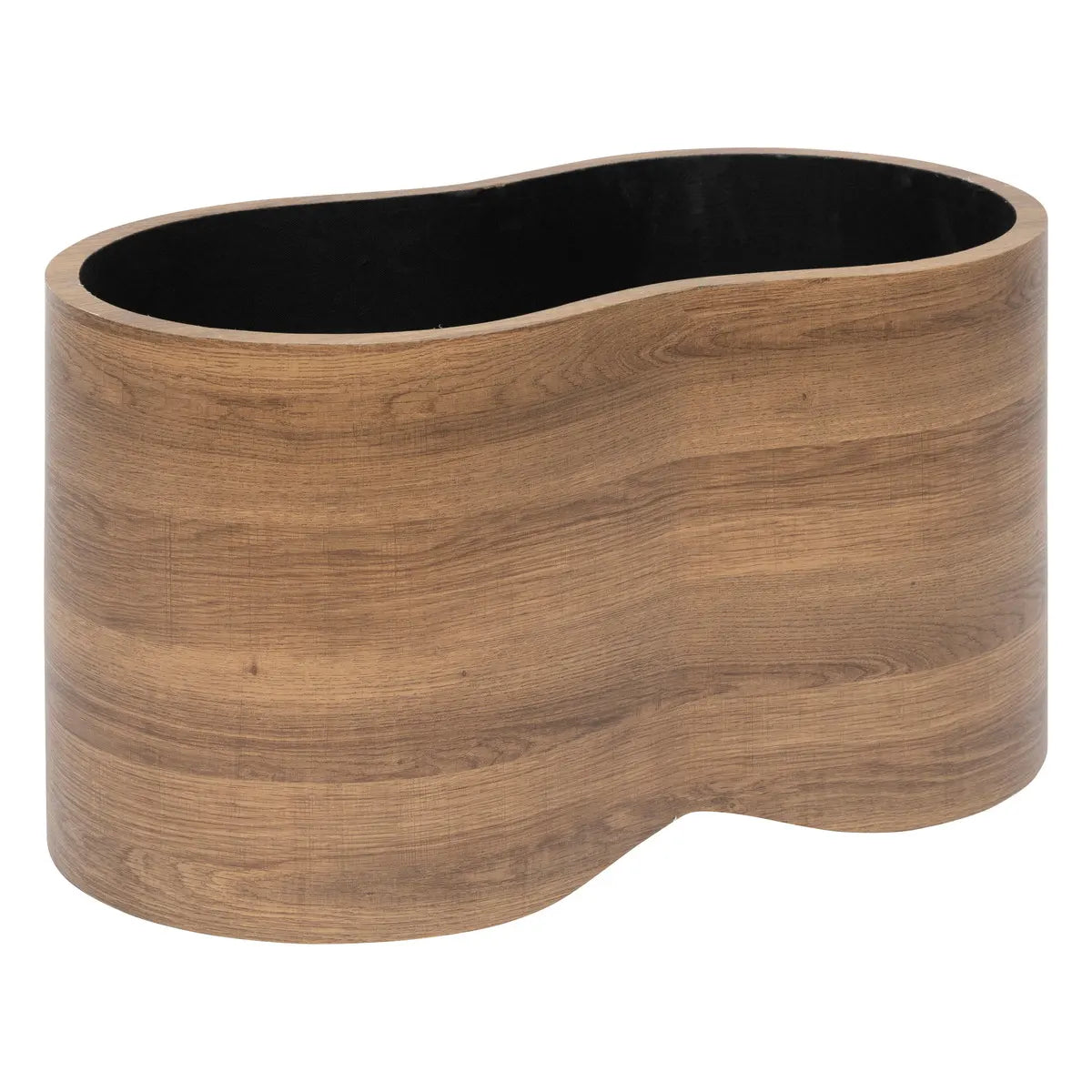 Set De 2 Banquetas Con Almacenamiento (Marrón) Estructura De Madera